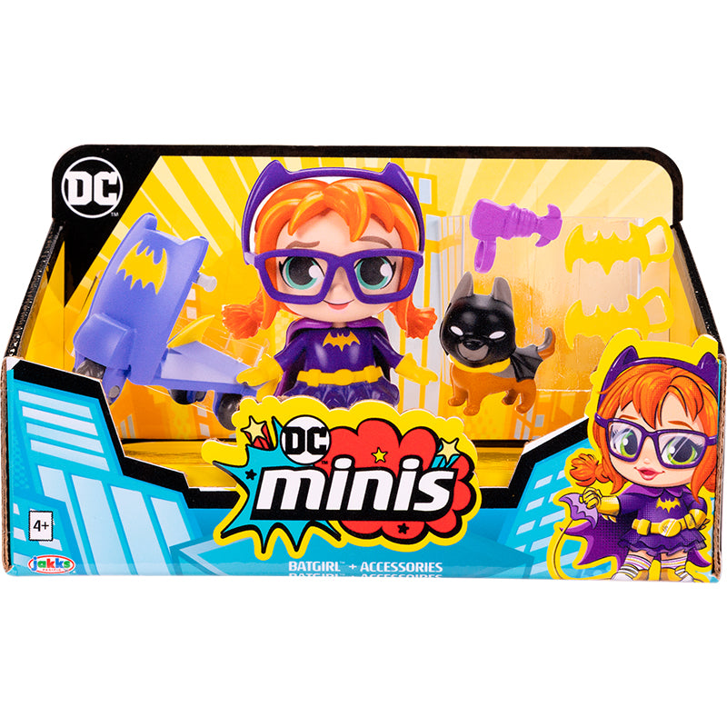 DC MINIS 3" BATGIRL WITH SCOOTER & PET