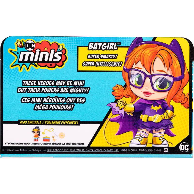 DC MINIS 3" BATGIRL WITH SCOOTER & PET
