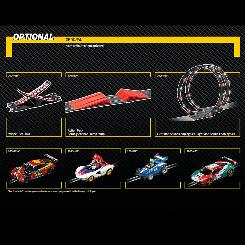 Redbull vs Mercedes, Pista Eléctrica de Carreras de Formula, de 6.3 metros