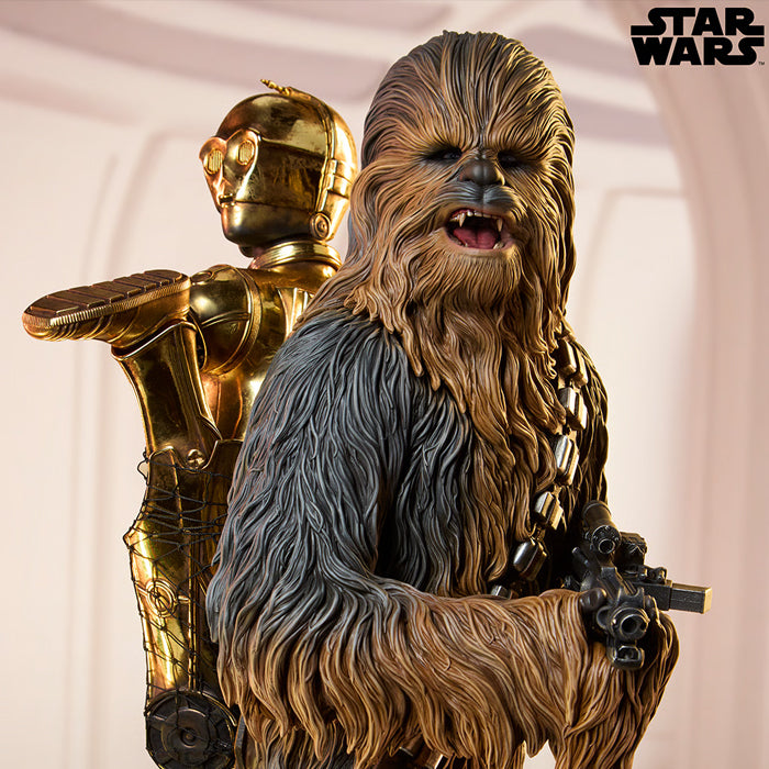 Sideshow - Chewbacca & C-3PO (PREVENTA)