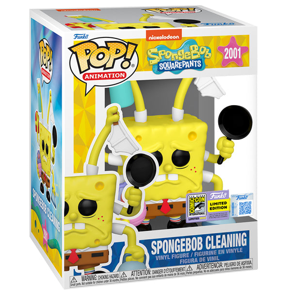 Funko Pop | SpongeBob Cleaning SDCC 2025