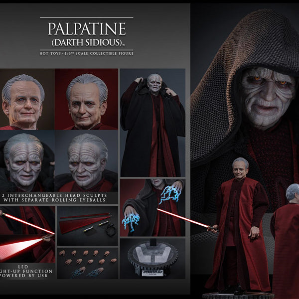 Hot Toys - Palpatine (Darth Sidious) (PREVENTA)