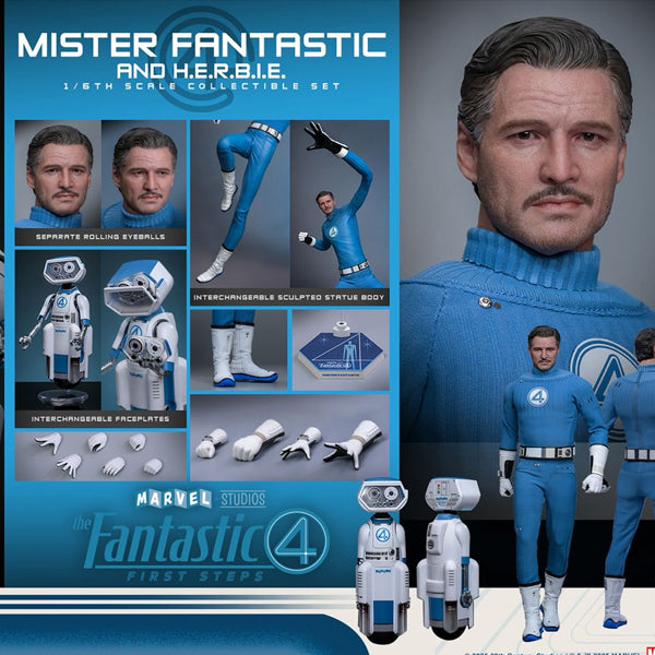 Hot Toys - Mr. Fantastic & HERBIE (PREVENTA)