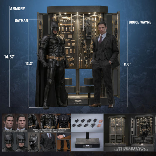 Hot Toys - Batman Armory with Bruce Wayne