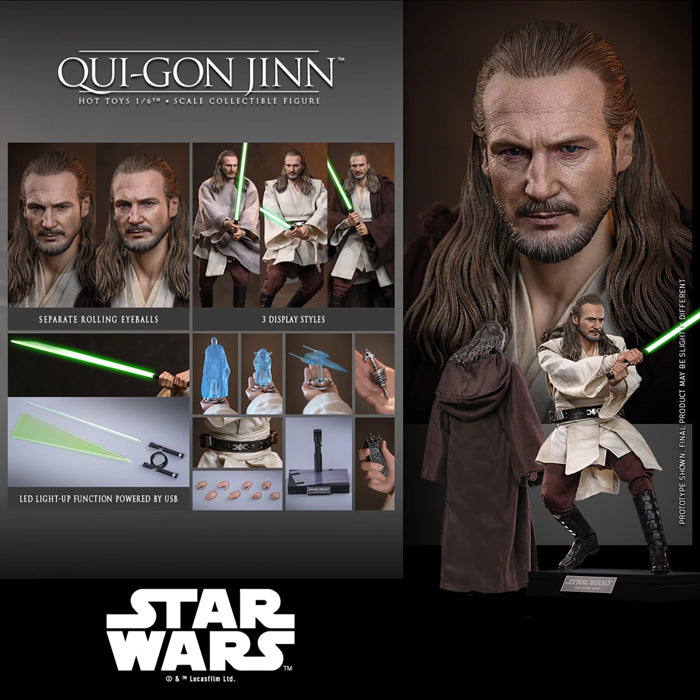 Hot Toys | Qui-Gon-Jin (PREVENTA)