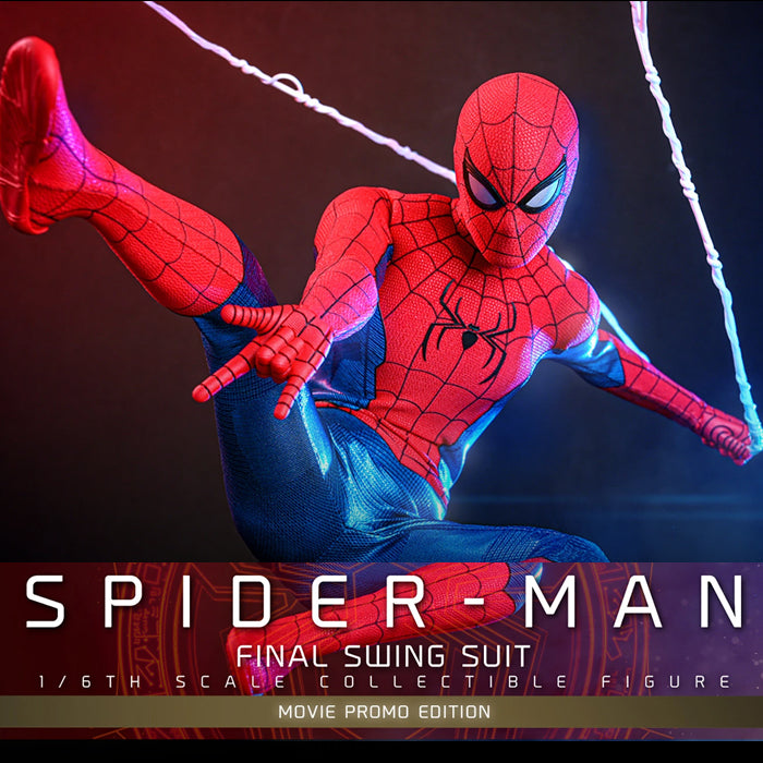 Hot Toys - Spider-Man (Final Swing Suit) (Movie Promo Edition) | PREVENTA