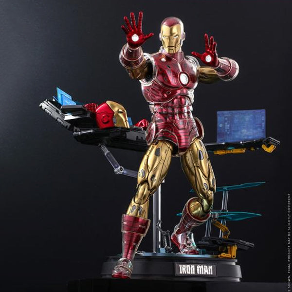 Hot Toys - Iron Man Cómic Deluxe Ver.