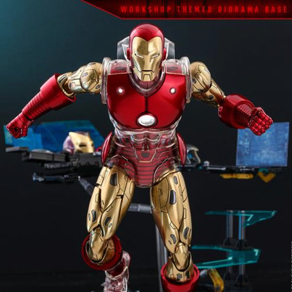 Hot Toys - Iron Man Cómic Deluxe Ver.