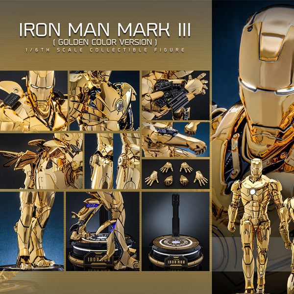 Hoy Toys - Iron Man Mark III (Golden)