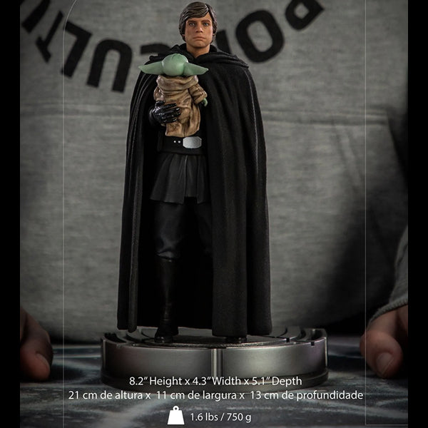 Iron Studios - Luke Skywalker and Grogu (The Mandalorian)