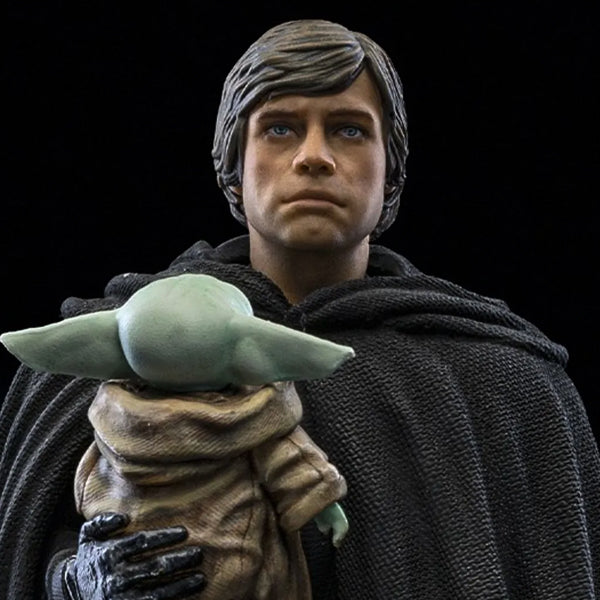 Iron Studios - Luke Skywalker and Grogu (The Mandalorian)