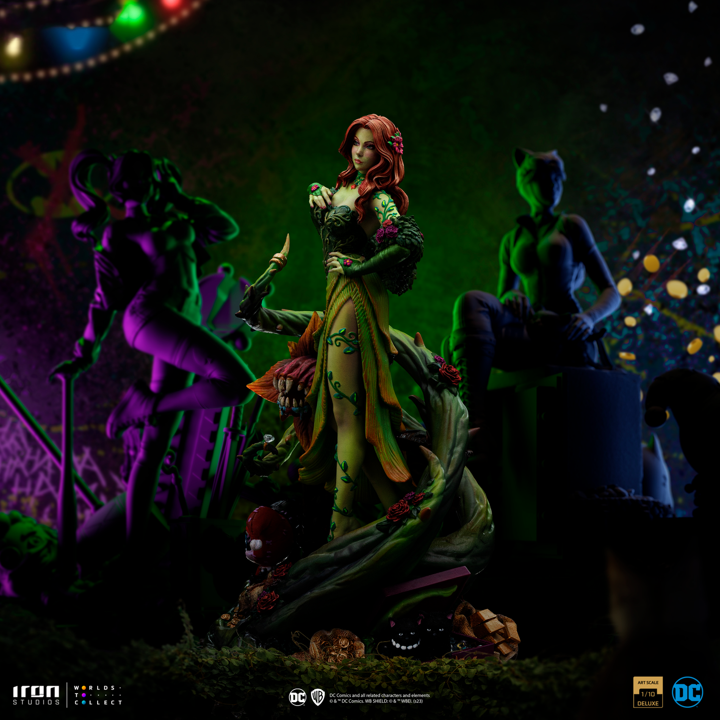 Iron Studios - Poison Ivy Gotham Sirens (Deluxe)