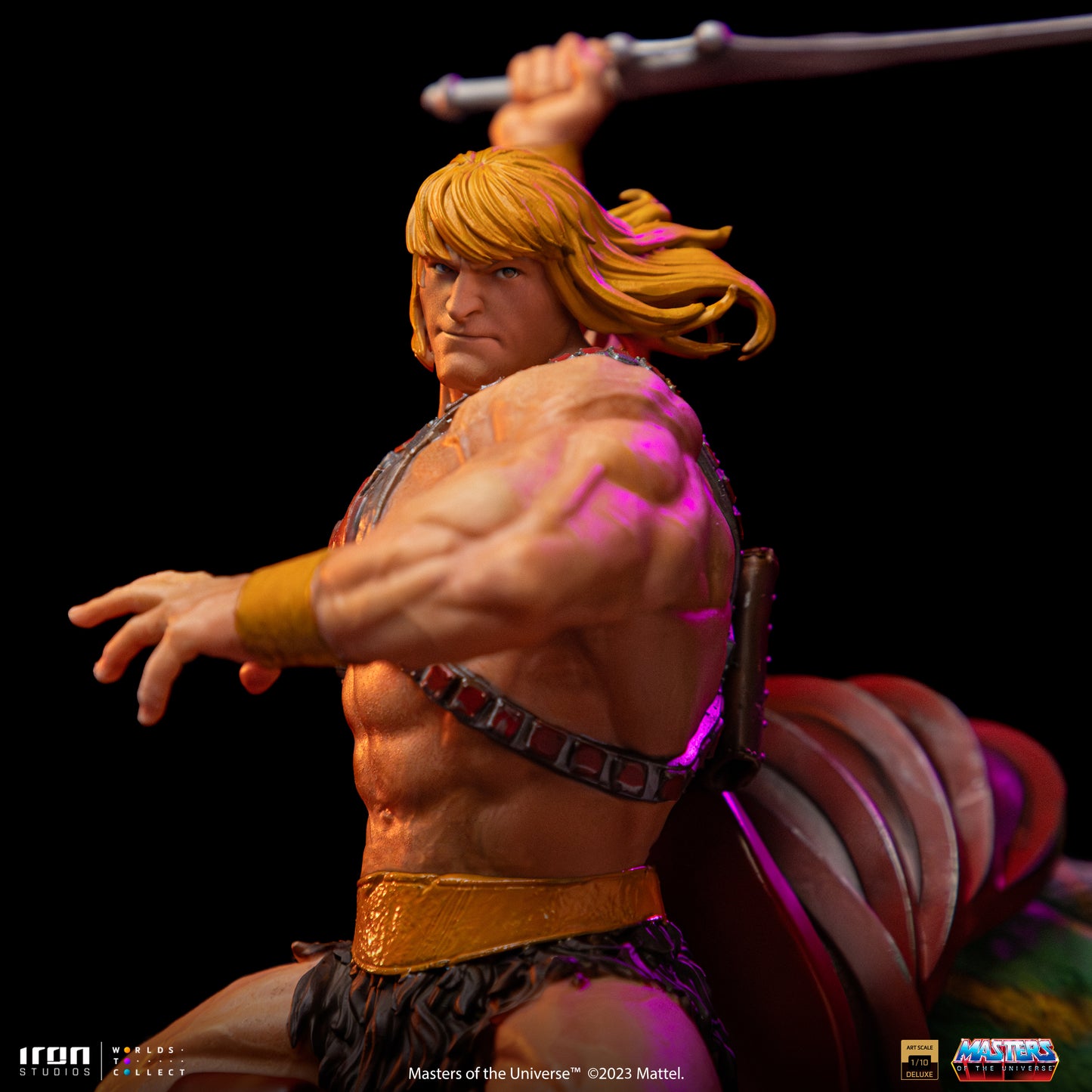 Iron Studios - He-Man and Battlecat (Statue Art Scale 1/10)