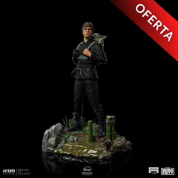 Iron Studios - Luke Skywalker and Grogu (Book of Boba Fett)
