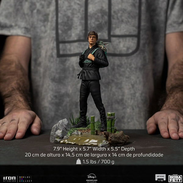 Iron Studios - Luke Skywalker and Grogu (Book of Boba Fett)
