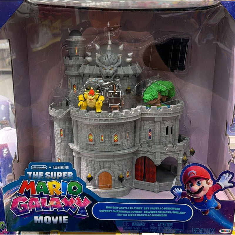 Mario Galaxy Movie - Bowser Castle Playset (con Bowser de 1,5 pulgadas)