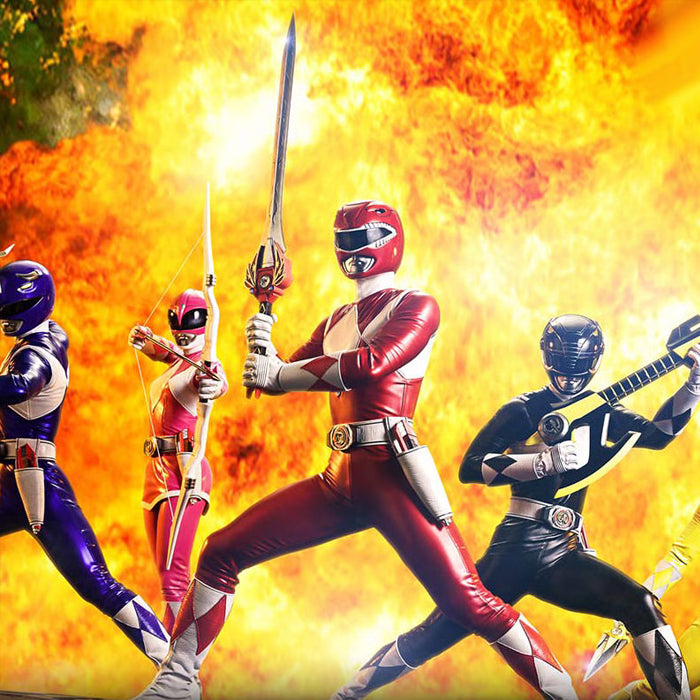 Prime 1 | Power Rangers 5-Ranger Set (Deluxe Bonus Version) - PREVENTA