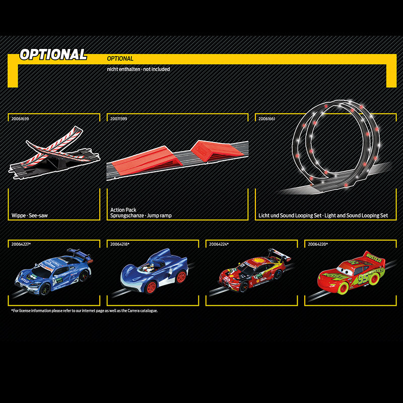 Redbull vs Ferrari, Pista Eléctrica de Carreras de Formula de 4.6 metros