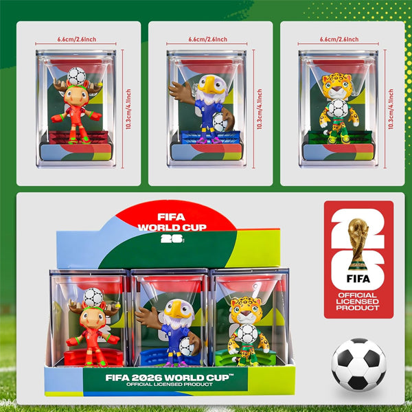 Set de Figuras coleccionables de la Copa Mundial FIFA 2026.