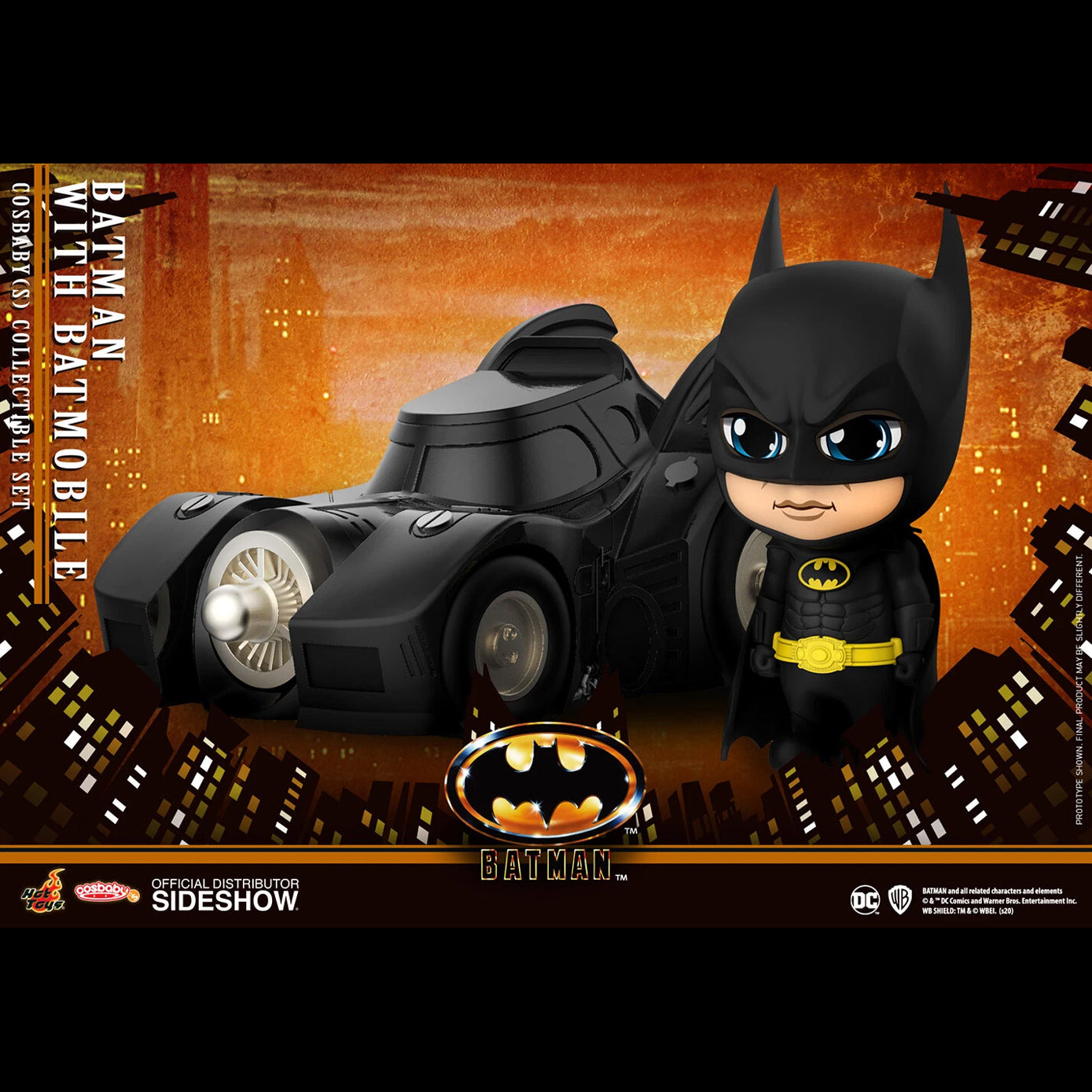 Cosbaby | Batman & Batmobile