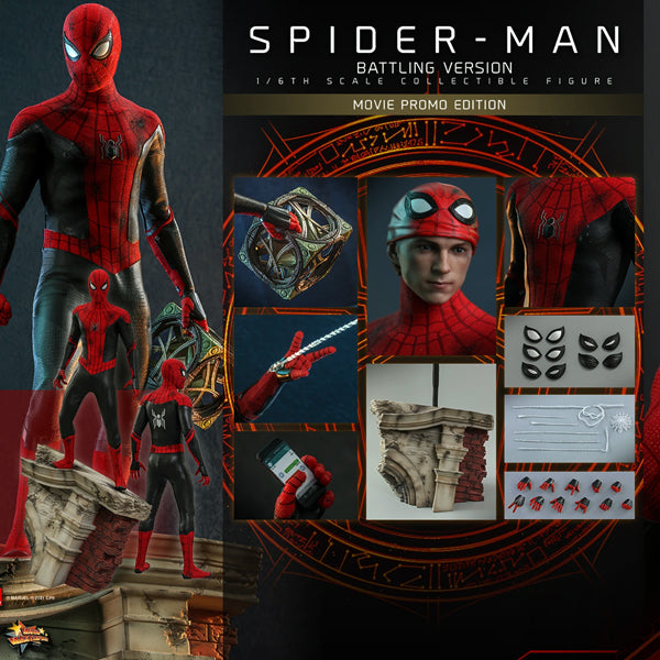 Hot Toys - Spider-Man (Battling Version) Movie Promo Edition