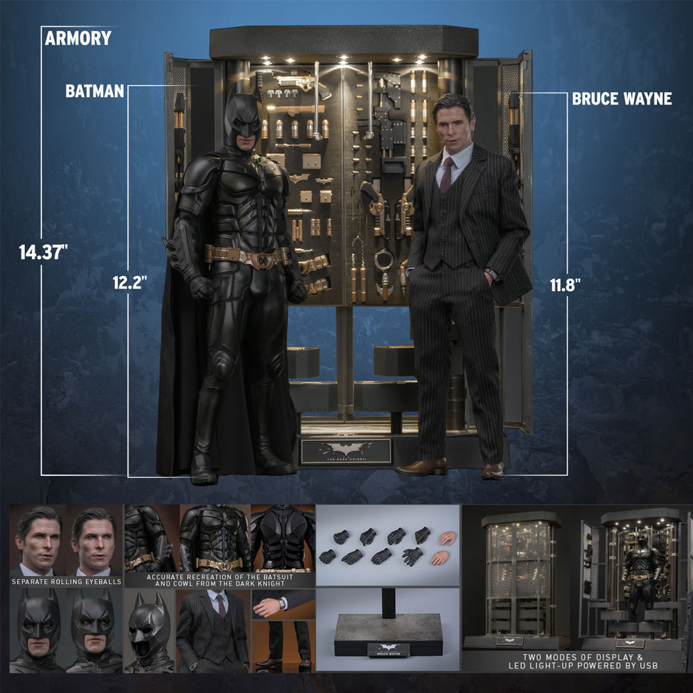 Hot Toys - Batman Armory with Bruce Wayne