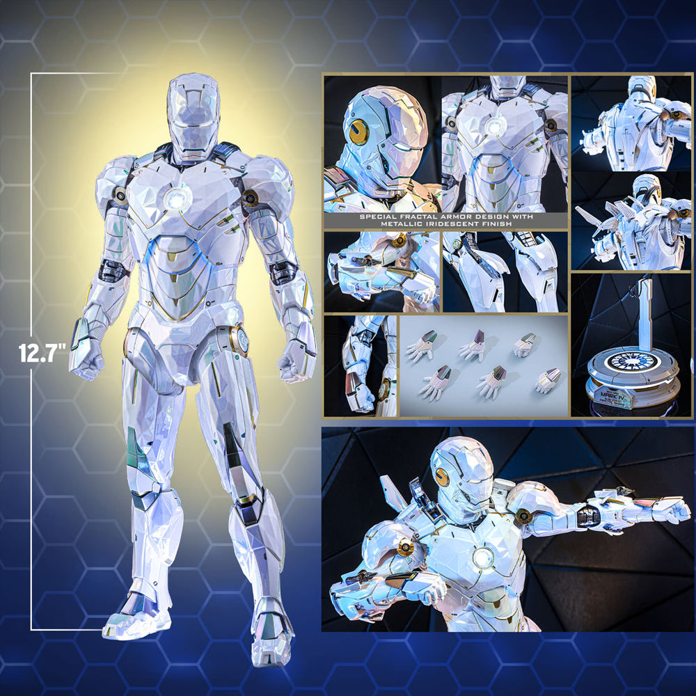 Hot Toys - Iron Man Mark IV (Sub-Zero Fractal Armor)