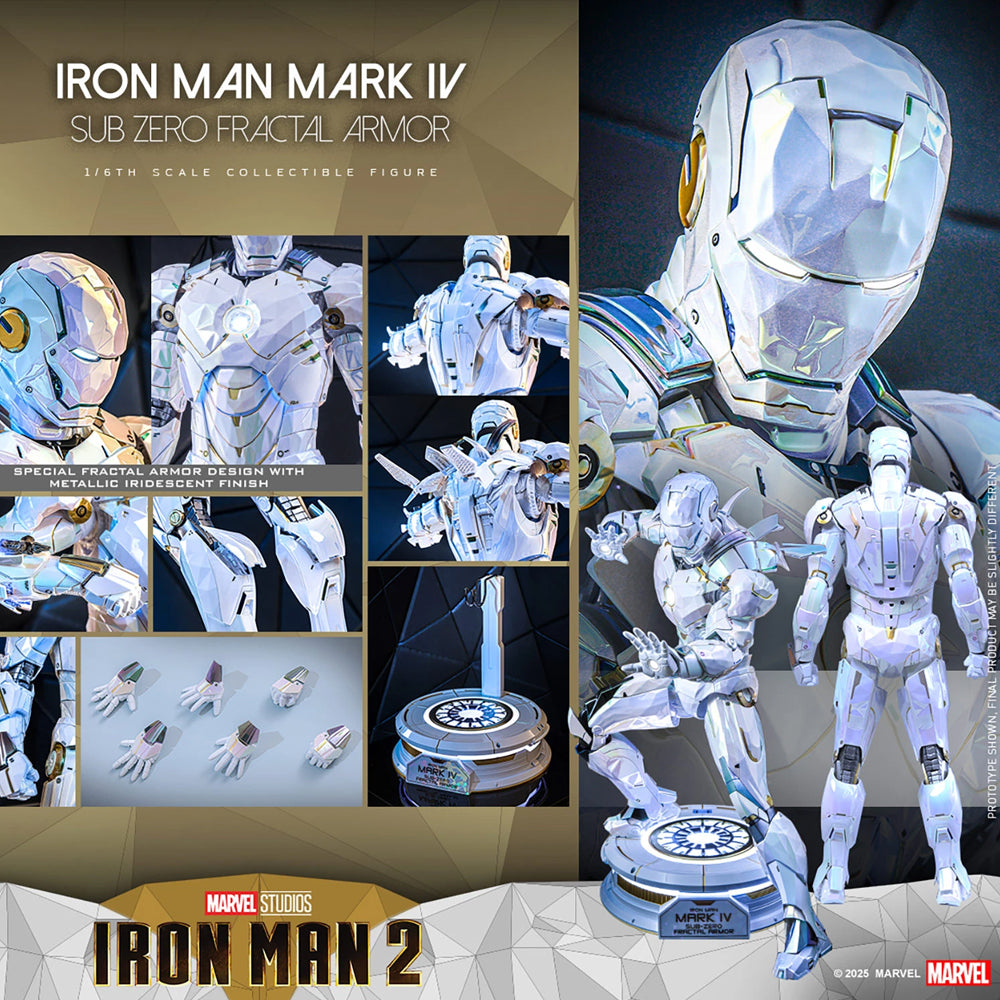 Hot Toys - Iron Man Mark IV (Sub-Zero Fractal Armor)