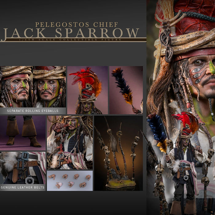 Hot Toys | Pelegostos Chief Jack Sparrow (Preventa)