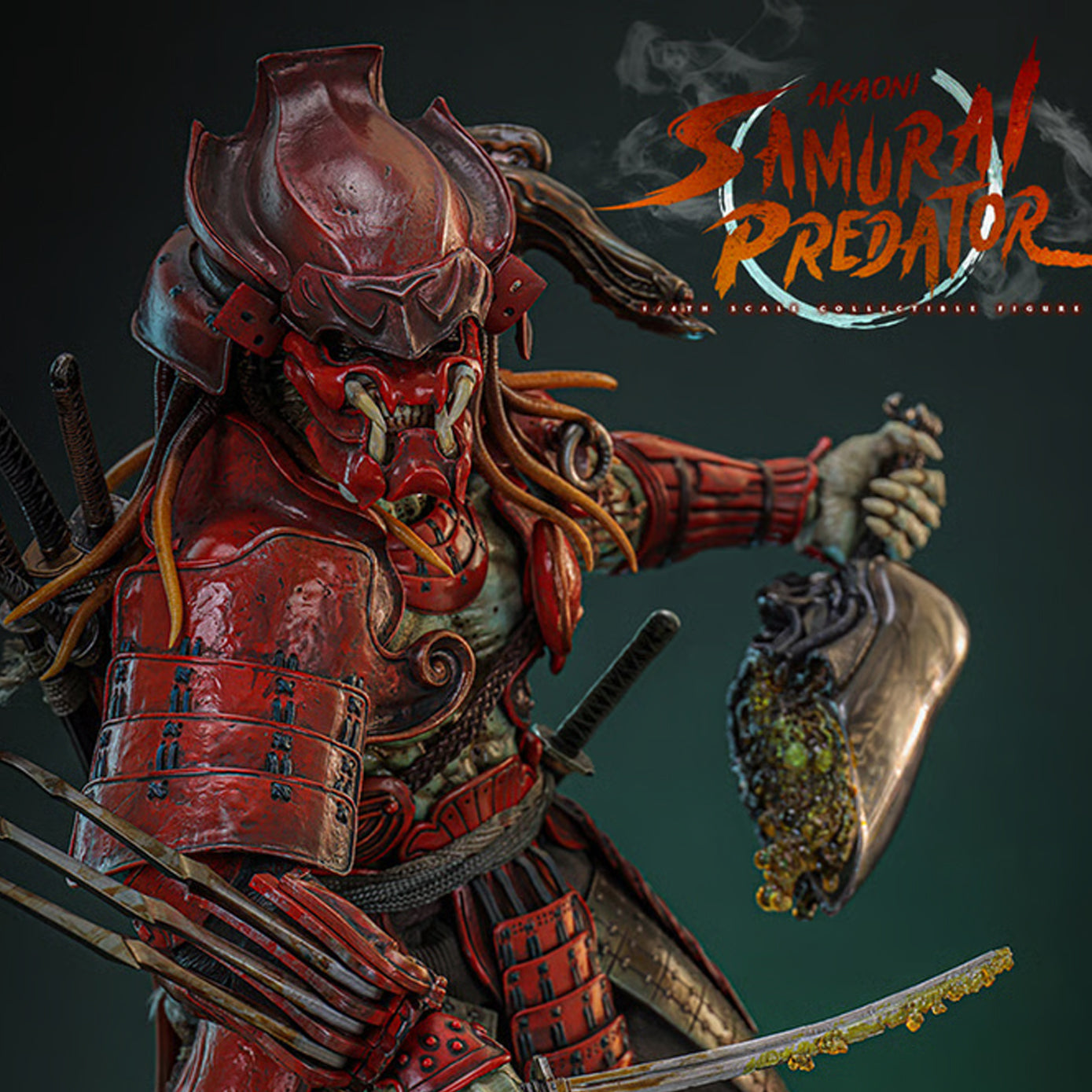 Hot Toys - Akaoni Samurai Predator