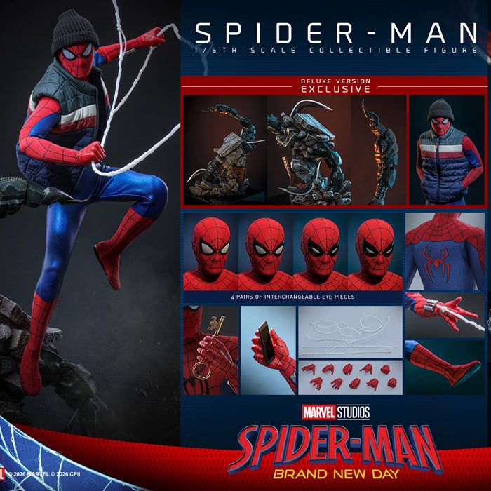 Hot Toys | Spider-Man Brand New Day | Deluxe Version (PREVENTA)