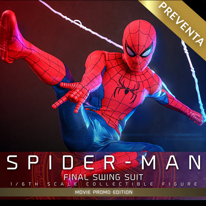 Hot Toys - Spider-Man (Final Swing Suit) (Movie Promo Edition) | PREVENTA