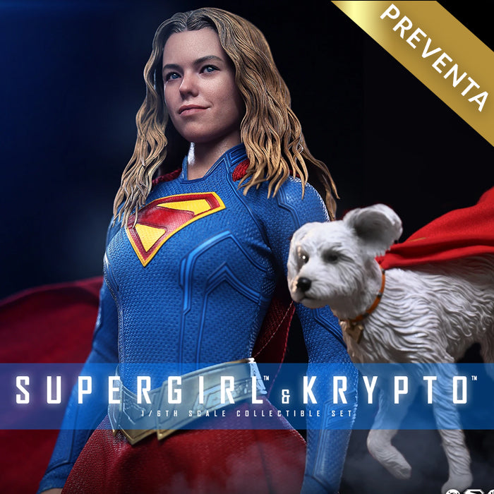 Hot Toys | Supergirl & Krypto (PREVENTA)