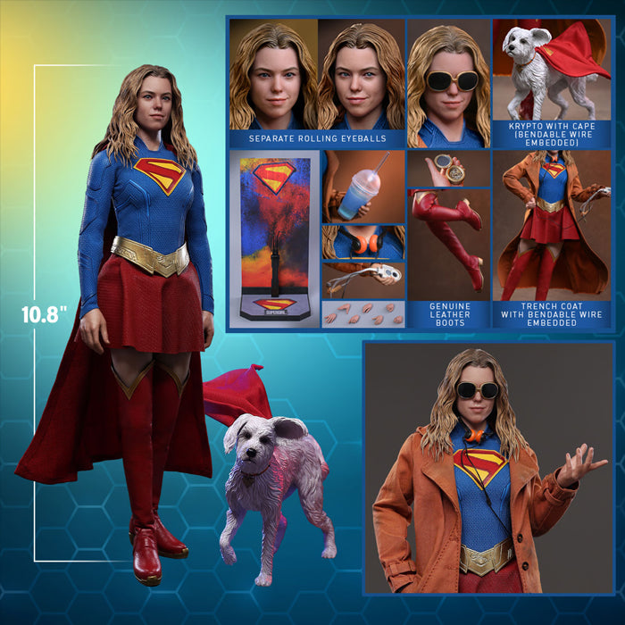 Hot Toys | Supergirl & Krypto (PREVENTA)
