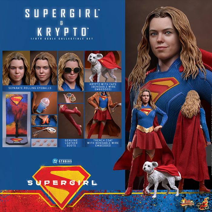 Hot Toys | Supergirl & Krypto (PREVENTA)