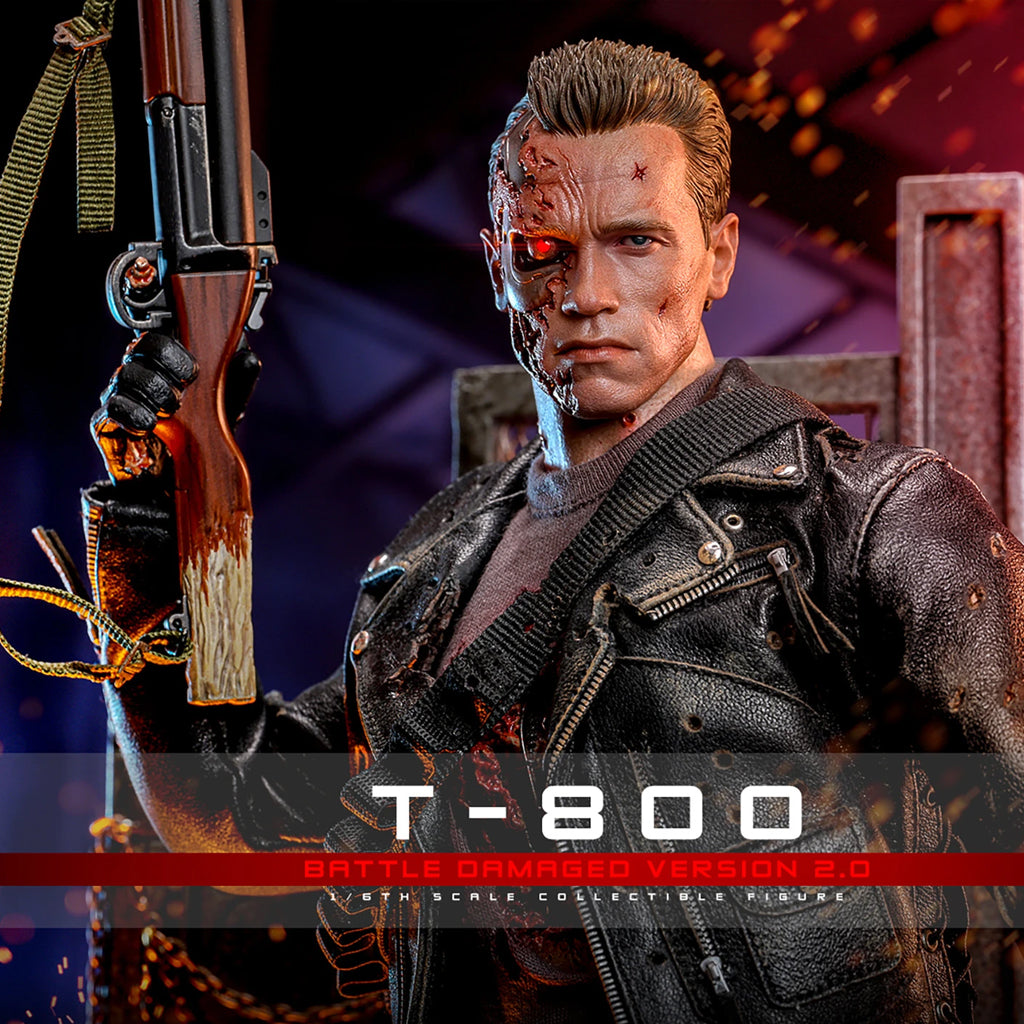 Hot Toys | T-800 (Battle Damaged Version 2.0)