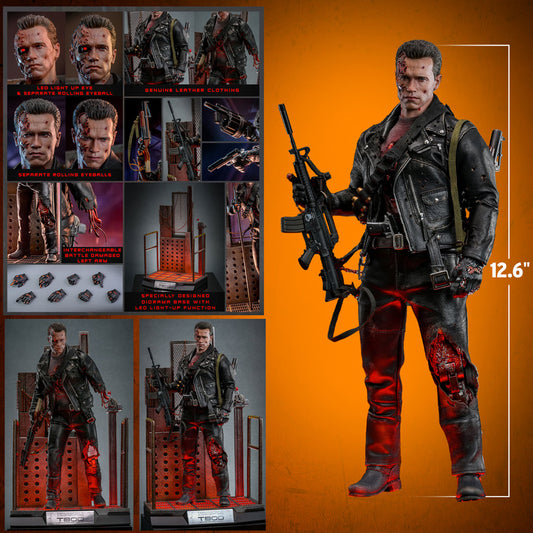 Hot Toys | T-800 (Battle Damaged Version 2.0)