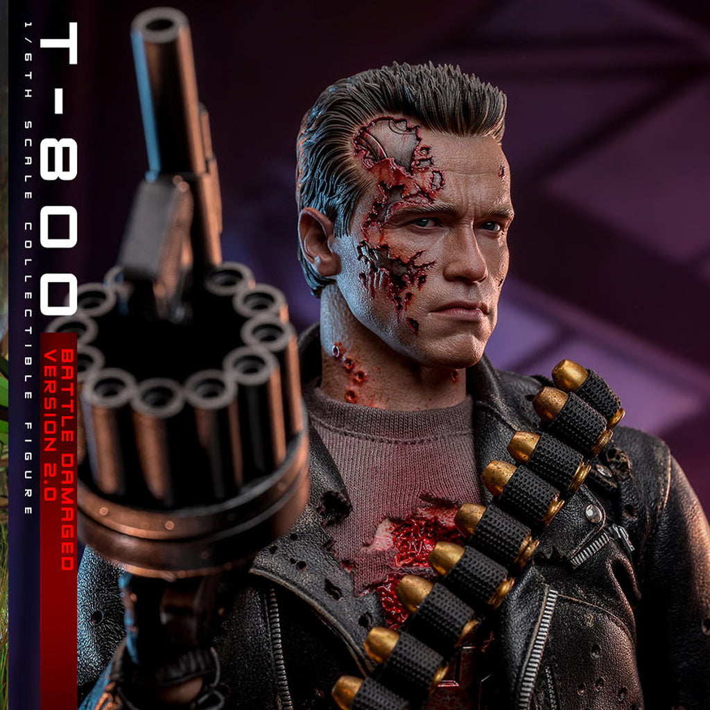 Hot Toys | T-800 (Battle Damaged Version 2.0)