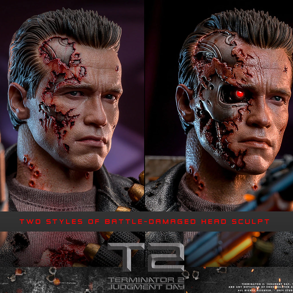Hot Toys | T-800 (Battle Damaged Version 2.0)