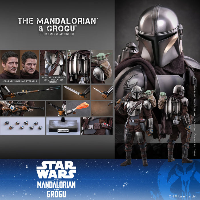 Hot Toys | The Mandalorian and Grogu (Preventa)