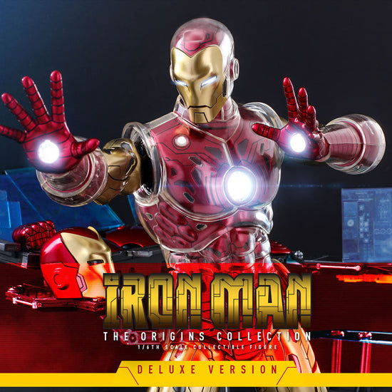 Hot Toys - Iron Man Cómic Deluxe Ver.