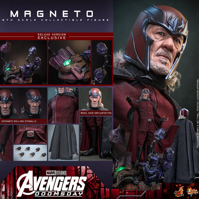 Hot Toys | Magneto Deluxe Version -  (PREVENTA)