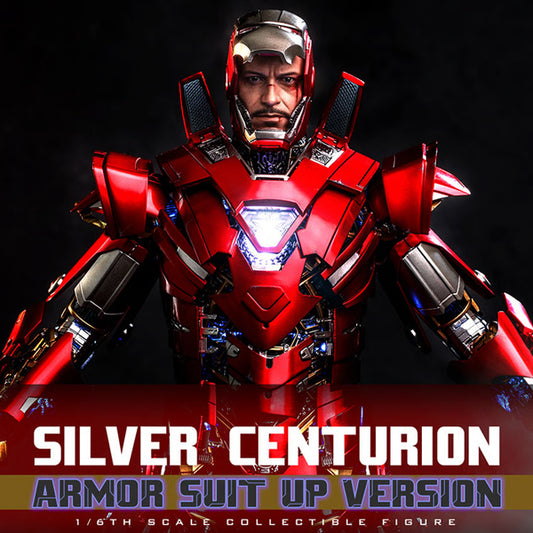 Hot Toys - Iron Man Silver Centurion (Armor Suit Up Ver.)