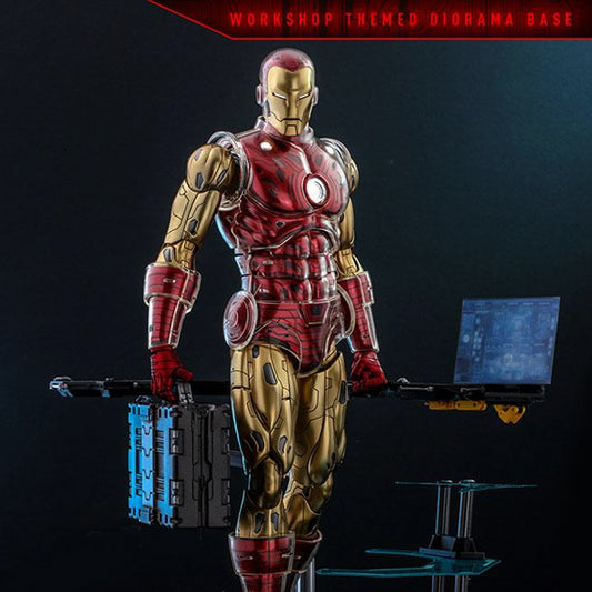 Hot Toys - Iron Man Cómic Deluxe Ver.