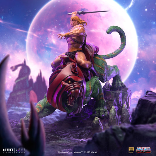 Iron Studios - He-Man and Battlecat (Statue Art Scale 1/10)