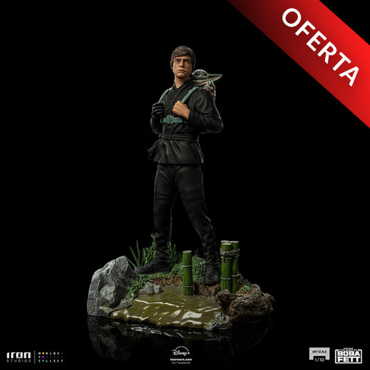 Iron Studios - Luke Skywalker and Grogu (Book of Boba Fett)