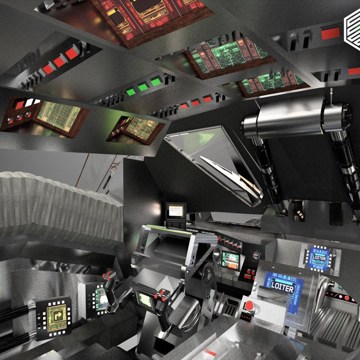 Jazzinc Dioramas | Black Stealth Tumbler (PREVENTA)