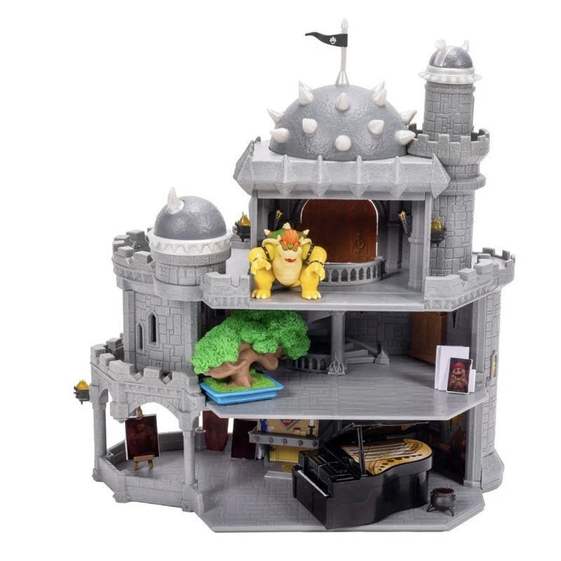 Mario Galaxy Movie - Bowser Castle Playset (con Bowser de 1,5 pulgadas)