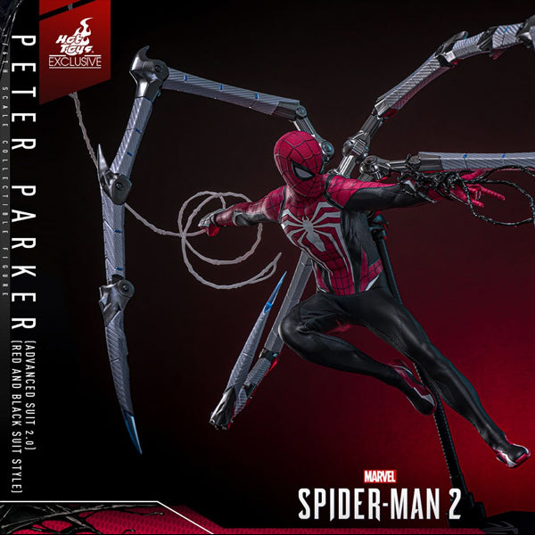Hot Toys - PETER PARKER (ADVANCED SUIT 2.0) (RED AND BLACK SUIT STYLE)