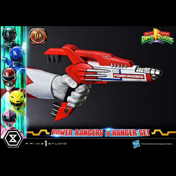 Prime 1 | Power Rangers 5-Ranger Set (Deluxe Bonus Version) - PREVENTA